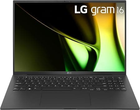 LG gram 16-inch Lightweight Laptop, Intel Evo Edition - AI-enabled Intel Core Ultra 7 Processor, Windows 11 Home, 16GB RAM, 2TB SSD, Black على Amazon.ae - متتبع الأسعار