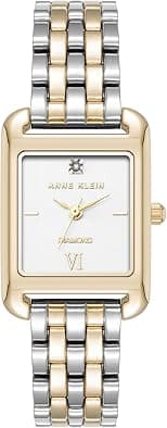 Anne Klein Women's Genuine Diamond Dial Bracelet Watch - Best Deal Finder