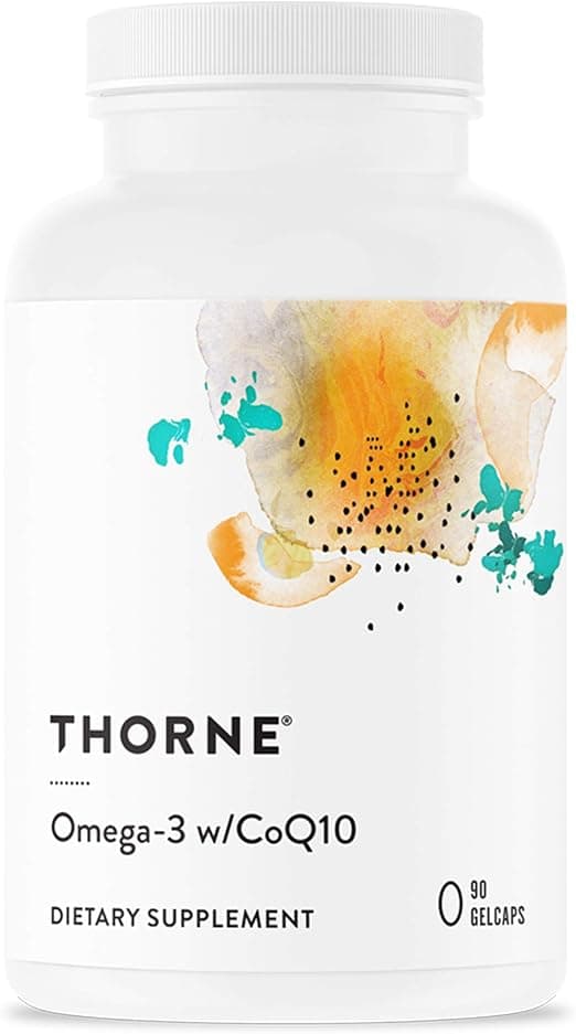 THORNE Omega-3 with CoQ10 - Omega-3 Fatty Acids Supplement with CoQ10 - EPA and DHA - 90 Gelcaps on Amazon.ae - Price Tracker