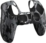 Trust Gaming GXT 748 PS5 Controller Skin, Anti-slip Silicone Cover Case for Wireless DualSense Controller PlayStation 5, Protective Accessories for Gamepad - Camouflage Black - Best Deal Finder