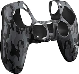Trust Gaming GXT 748 PS5 Controller Skin, Anti-slip Silicone Cover Case for Wireless DualSense Controller PlayStation 5, Protective Accessories for Gamepad - Camouflage Black - Best Deal Finder