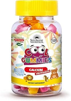 Sunshine Nutrition Cool Gummies Calcium With D3 120'S on Amazon.ae - Price Tracker