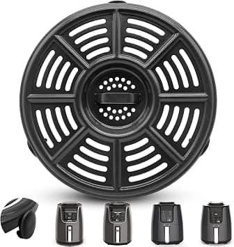 Air fryer Accessories for Ninja AF101 4 QT AF161 Max XL AF150 XL Air Fryer, 8.2'' Round Food Grade Air Fryer Grill Pan Plate Crisper Plate Replacement Parts Tray Rack,Dishwasher Safe on Amazon.ae - Price Tracker