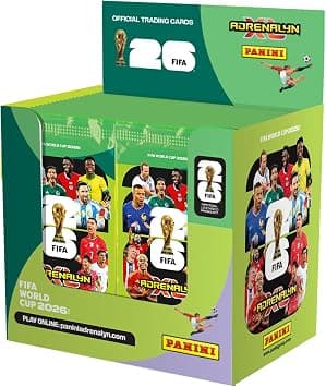 Panini Adrenalyn XL FIFA World Cup 2026 Official Trading Cards Collectible Football Card Game - Pack of 24 على Amazon.ae - متتبع الأسعار