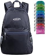 G4Free Small Foldable Ultralight Waterproof Backpack for Camping Hiking Cycling Men Women 20L - Best Deal Finder