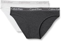 Calvin Klein womens Motive Cotton Multipack Bikini Panty Bikini Style Underwear (pack of 2) - Best Deal Finder