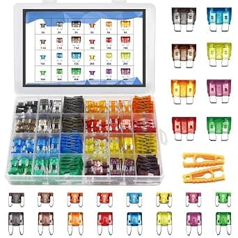 Blade-Type Automotive Fuses, 282Pcs Assortment Kit - Standard, Mini & Low Profile Mini (2A/5A/7.5A/10A/15A/20A/25A/30A), Replacement Fuses for Car/RV/Truck/Motorcycle on Amazon.ae - Price Tracker