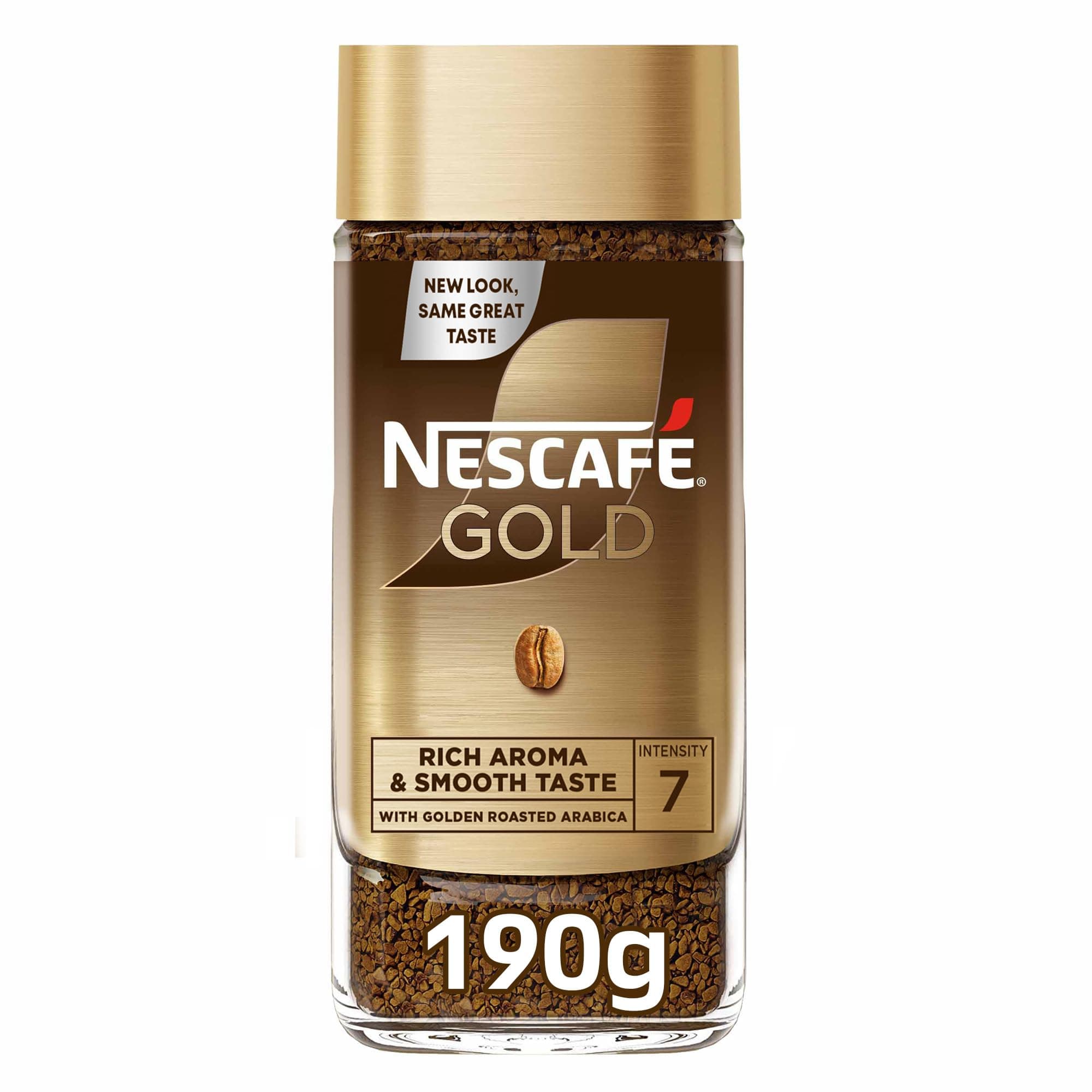 Nescafe Gold Dark Roast Instant Soluble Coffee 190g on Amazon.ae - Price Tracker