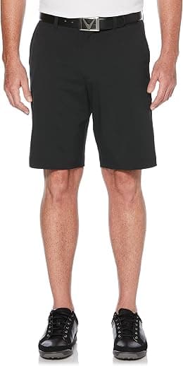 Callaway mens Opti Stretch Solid Short With Active Waistband Shorts (pack of 1) - Best Deal Finder