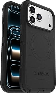OtterBox Defender Series Pro MagSafe Case for iPhone 17 Pro Max, Shockproof, Drop Proof, Ultra-Rugged, Protective Case, 7x Tested to Military Standard, Black on Amazon.ae - Price Tracker