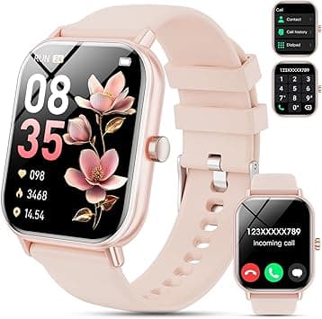 Smart Watch for Women Men, Fitness Tracker Watch for Android Phones iPhone Compatible, 1.85" Smart Watches for Women Men with Blood Pressure, Heart Rate Monitor, 110+ Sport Modes Smartwatch on Amazon.ae - Price Tracker