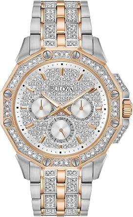 Bulova Men's Crystal Octava Quartz Watch - Amazon.ae Price Tracker