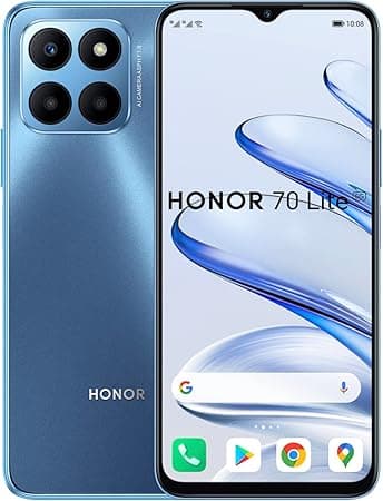 Honor 70 Lite Dual-SIM 128GB ROM + 4GB RAM (Only GSM | No CDMA) Factory Unlocked 5G Smartphone (Ocean Blue) - International Version on Amazon.ae - Price Tracker