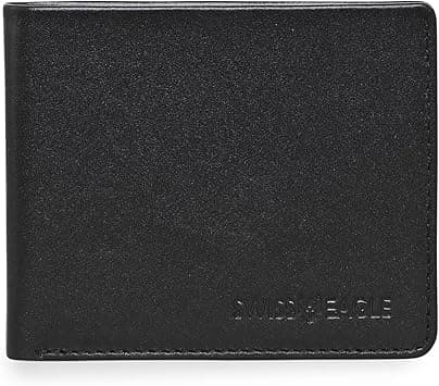 Swiss Eagle Leather Wallet For Men Black (SE1027BLK) on Amazon.ae - Price Tracker