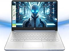HP Laptop with Microsoft Office and 1TB Cloud Storage (1-Year) | 14 inch HD Computer | 8GB RAM | 128GB UFS | Intel 4-Core CPU(Beat i3-10110U)| Windows 11 Home in S Mode| LE Bundle - Amazon.ae Price Tracker