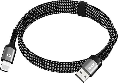 Lighting to USB Cable – 1M, 20W Fast Charging, Nylon Braided, iPhone/iPad Compatible, Waterproof Bag Included,for iPhone Cable,Fast Charging on Amazon.ae - Price Tracker