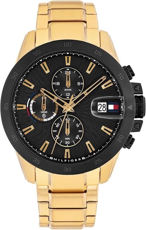 Tommy Hilfiger JAMESON Men Watch, Analog on Amazon - Best Deal Finder