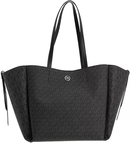 Michael Kors Open Tote bag, BLACK, 30S2S7FT3B MK SIG SEMI LUX MD on Amazon.ae - Price Tracker