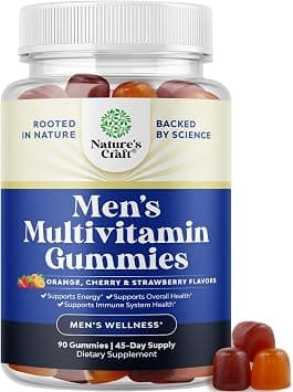 Adult Chewable Multivitamin for Men Gummies - Mens Multivitamin Gummies for Adults and Natural Multivitamin Immune Support Gummies - Adult Multivitamin Gummy for Men with Energy Vitamins for Men on Amazon.ae - Price Tracker