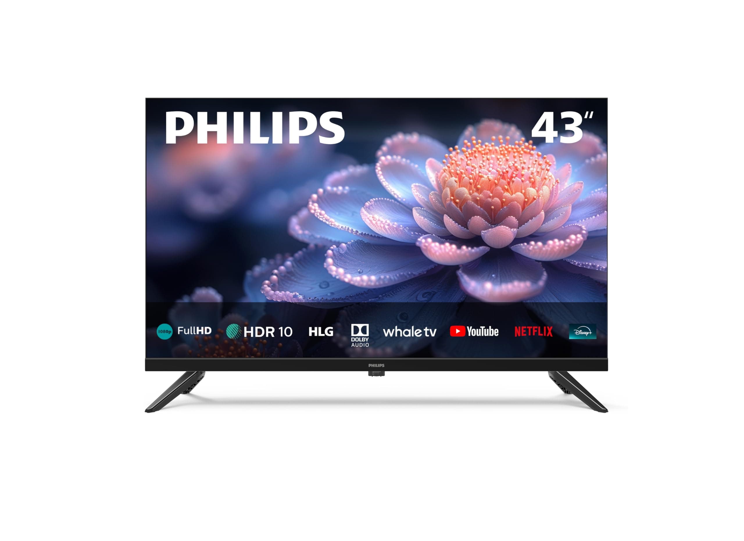Philips 43" Smart LED TV – Full HD Brilliance with Whale OS & Dolby Audio | Sleek Design, Endless Streaming on Amazon.ae - Price Tracker