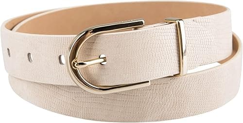 Calvin Klein Women's Casual Plaque Buckle Ck Jeans Belt on Amazon.ae - Price Tracker
