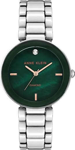 Anne Klein Womens Quartz Watch, Analog Display and Ceramic Strap - Best Deal Finder