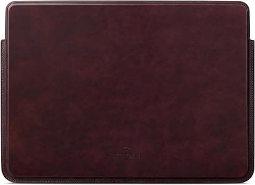 Comfyable 13 Inch Faux Leather Laptop Sleeve Case, Slim Protective Laptop Cover Compatible with MacBook Air M4 2025-2018 & MacBook Pro M2 2022 M1 2020-2016, Berry Brown on Amazon.ae - Price Tracker
