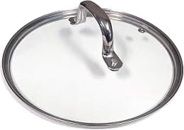 ExcelSteel Fits Most Pressure Cookers & Instant Pot, Accessory Tempered Glass Lid, 9", Vented - Best Deal Finder