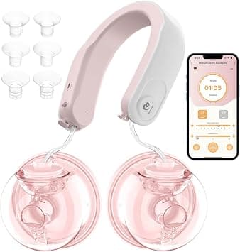 Bellababy Wearable Breast Pump, Hands-Free Electric Double Breast Pump Hanging-Neck Heating Tech for Neck. 3 Modes & 9 Levels, Effective Suction, Portable & Discreet, Leak-Proof & Quiet. 24mm Flanges on Amazon.ae - Price Tracker