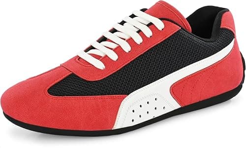 Cruiser Sneaker for Men | Lightweight & Comfortable | Stylish Lace-Up Casual Footwear with Cushioned Insole | Perfect for Versatile Outfits on Amazon.ae - Price Tracker