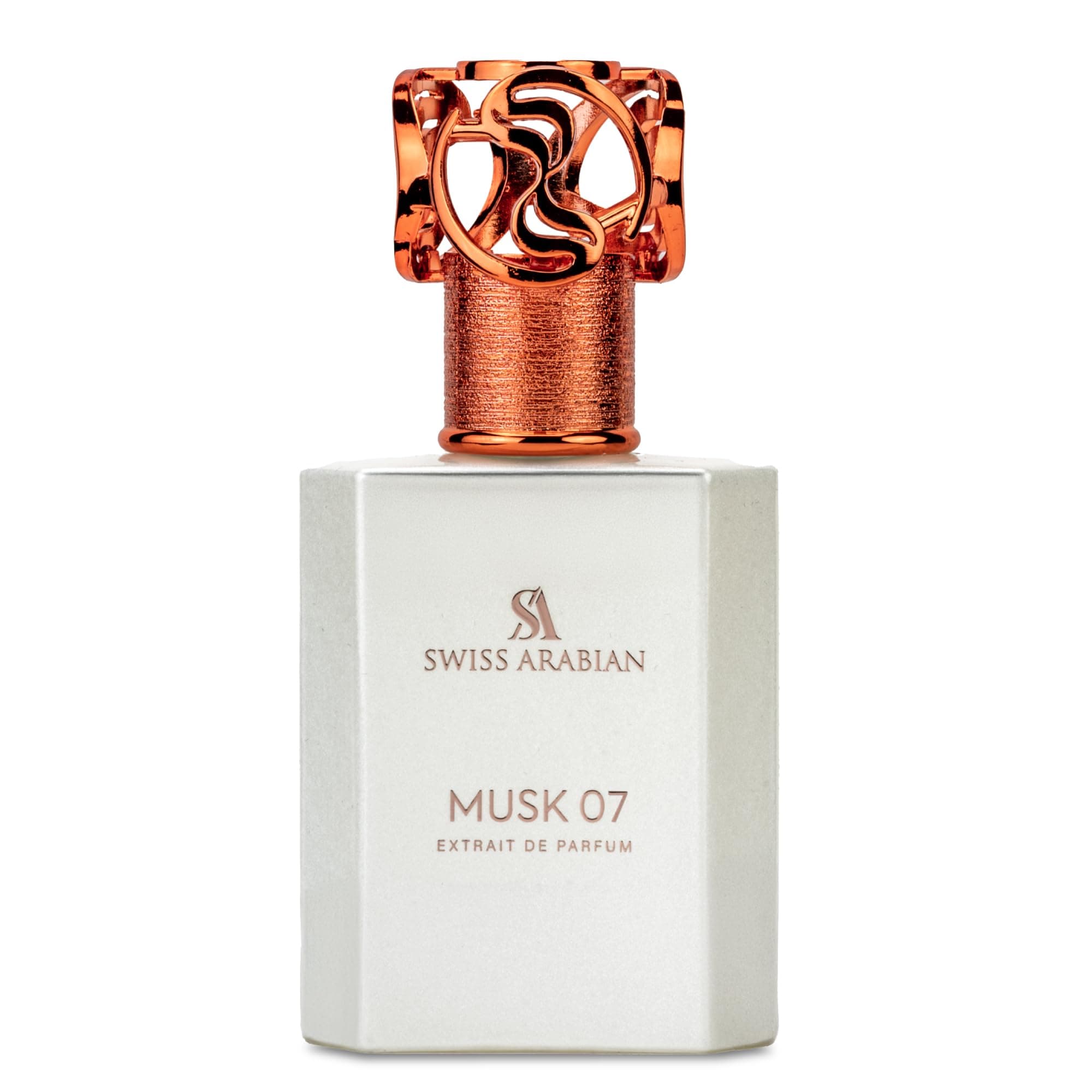 Swiss Arabian Musk 07 Extrait De Parfum, 50ml, Premium Quality Perfume, Unisex Fragrance, Gourmand, Musk, Luxurious Blend Perfume for Women and Men on Amazon.ae - Price Tracker