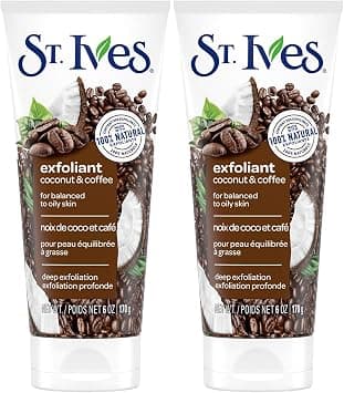 DAONEG SEGMINISMART St. Ives Rise & Energize Coconut & Coffee Scrub, 6 oz (Pack of 2) - Best Deal Finder