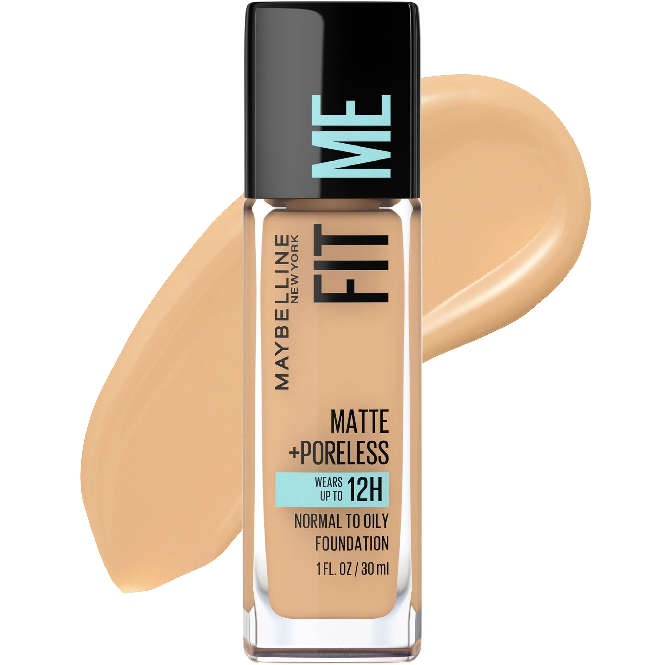 Maybelline Fit Me Matte + Poreless Liquid Oil-Free Foundation Makeup, Rich Tan, 1 Count (Packaging May Vary) on Amazon.ae - Price Tracker
