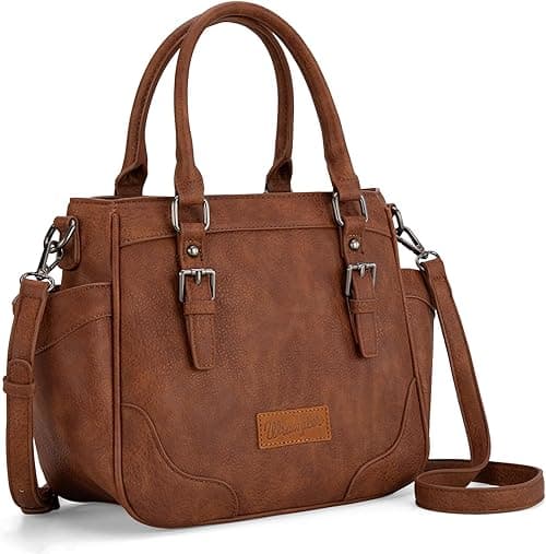 Montana West Wrangler Tote Bags for Women Medium Crossbody Purses Designer Top Handle Handbags on Amazon.ae - Price Tracker