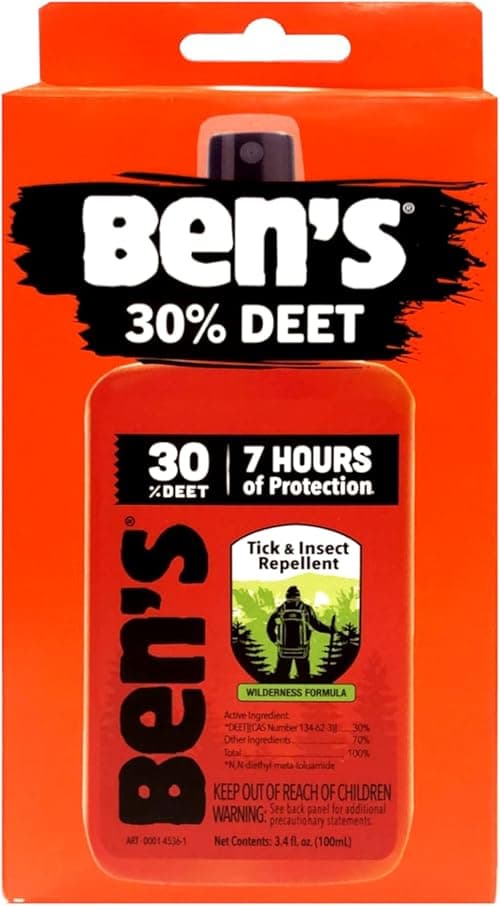 Ben's 30% DEET Mosquito, Tick and Insect Repellent, 3.4 Ounce Pump on Amazon.ae - Price Tracker