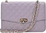 GM LIKKIE Quilted Shoulder Bag for Women, Medium Flap Crossbody Handbag with Chain Strap, Soft Vegan Leather Clutch Purse - Best Deal Finder