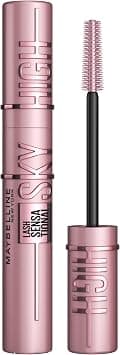 Maybelline New York Lash Sensational Sky High Mascara, Volumising & Lengthening Mascara, Washable Flake-Free Formula Infused with Bamboo Extract & Fibres, 7 ml, Shade: Brown - Best Deal Finder