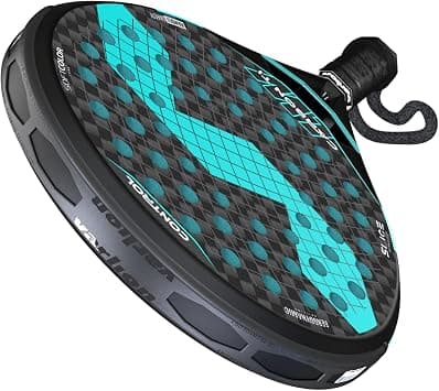 Varlion Padel Racket LW Carbon TI Round Shape for Advanced Control with Summum Technology & Softcolor EVA Core - Best Deal Finder