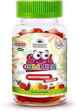 Sunshine Nutrition Cool Gummies Vegan Multivitamins 120'S on Amazon.ae - Price Tracker