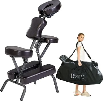 Master Massage Bedford Portable Massage Chair, Polyurethane, Coffee, Normal Size on Amazon.ae - Price Tracker