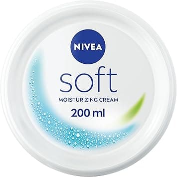 NIVEA Soft Moisturising Cream, A Moisturising Cream for Face, Body and Hands with Vitamin E and Jojoba Oil, Hand Cream Moisturises Deeply, All-Purpose Day Cream, Jar 200ml on Amazon.ae - Price Tracker