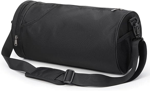 Small Sports Gym Bag Workout Lightweight Mini Duffel Bags for Men and Women, Black, Medium on Amazon.ae - Price Tracker