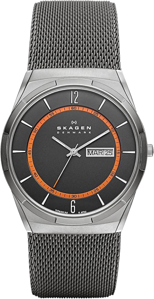 Skagen Mens Quartz Watch, Analog Display And Stainless Steel Strap - Skw6007 One Size on Amazon.ae - Price Tracker