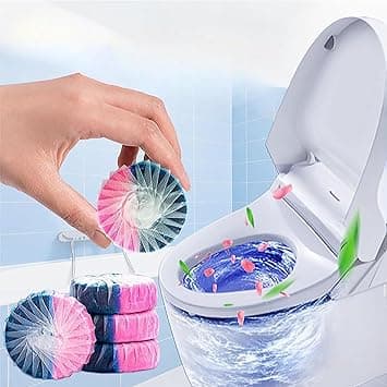 Automatic Toilet Bowl Cleaner Tablets, 12 Pack Bathroom Toilet Tank Cleaner for Deodorizing, Descaling on Amazon.ae - Price Tracker