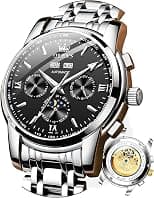 OLEVS Ladies Luxury Gold Silver Stainless Steel Quartz Watch Waterproof Date - Best Deal Finder