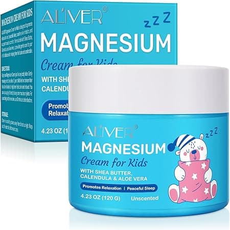Children's Magnesium Body Lotion, Baby Magnesium Body Lotion, Bedtime Aid Cream, Promotes Relaxation, Sleep, Helps Calm Before Bed and During the Night, Body Moisturizer, Unscented, 120g on Amazon.ae - Price Tracker