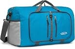 G4Free 40L/65L Foldable Duffel Bag, Water-Repellent Travel Backpack, Lightweight Carry Bag for Overnight Weekender Sports Men Women - Best Deal Finder