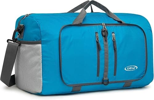 G4Free 40L/65L Foldable Duffel Bag, Water-Repellent Travel Backpack, Lightweight Carry Bag for Overnight Weekender Sports Men Women on Amazon.ae - Price Tracker