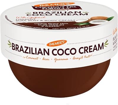 Palmer's Coconut Oil Formula Brazilian Coco Cream with Vitamin E, 8.8 Fl Oz, Whipped Bum, Bust & Body Cream, Helps with Skin Tightening & Firming - Best Deal Finder