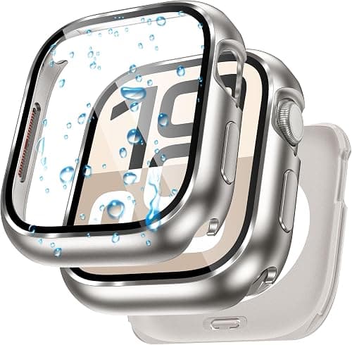 Goton Metal Case for Apple Watch Series 11/10 42mm Screen Protector on Amazon.ae - Price Tracker